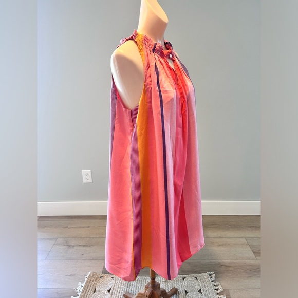 🌶️ *NWT* Loft Sumner Stripe Loose Fit Dress. Size Medium - Picture 3 of 5